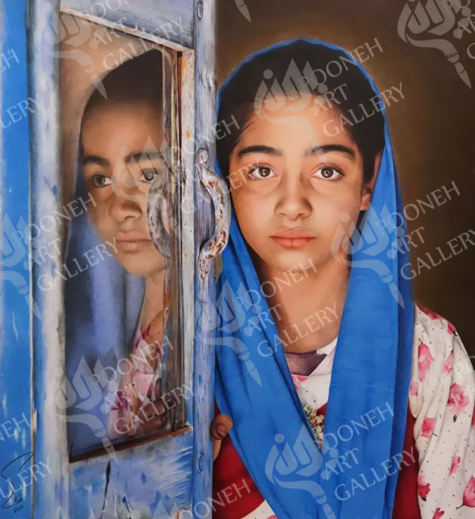 کلاس آموزش نقاشی با مدادرنگی