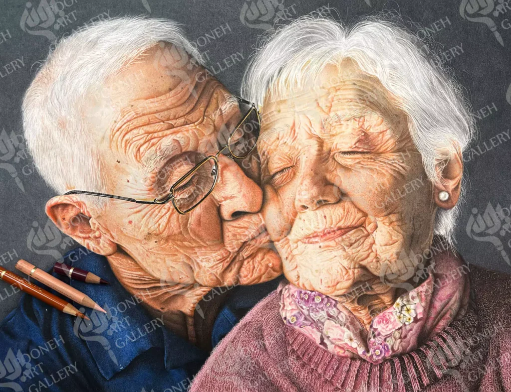کلاس آموزش نقاشی با مدادرنگی