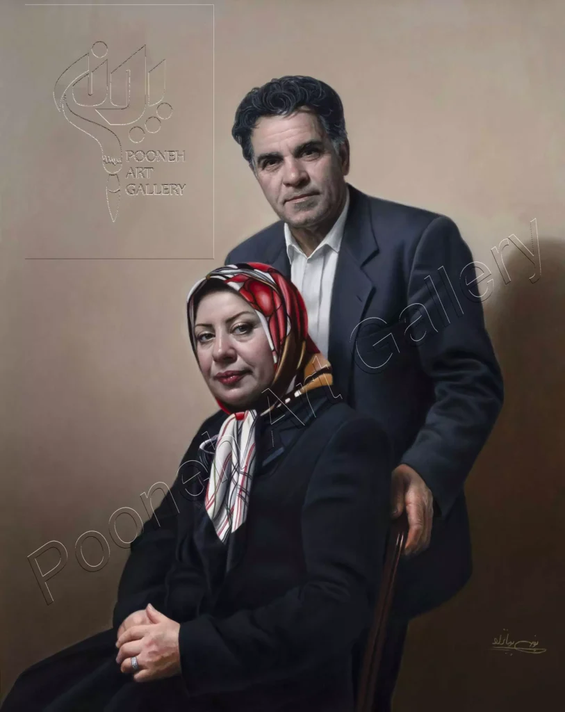 نقاشی رنگ و روغن اثر پونه پویانژاد